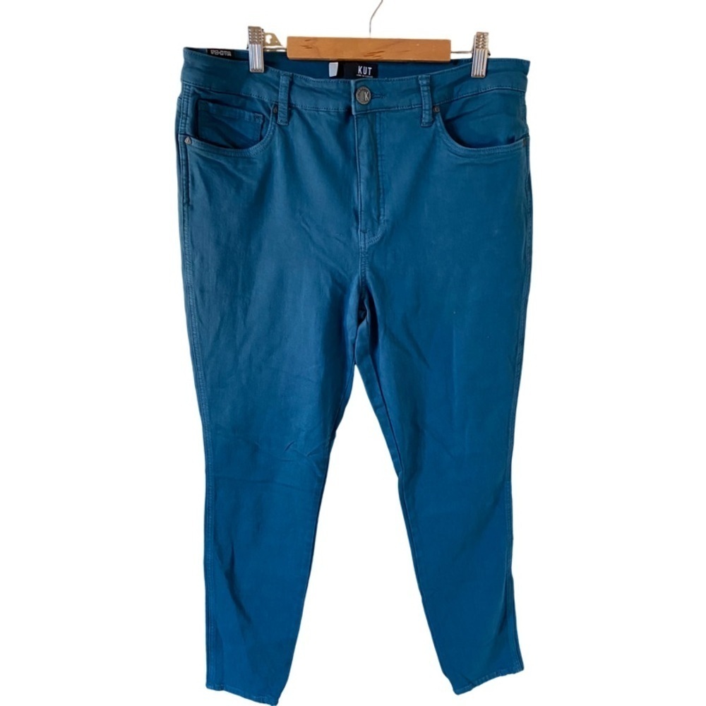 Kut From the Kloth blue jeans. Mia High Rise. Fab AB Toothpick Skinny. Size 14.